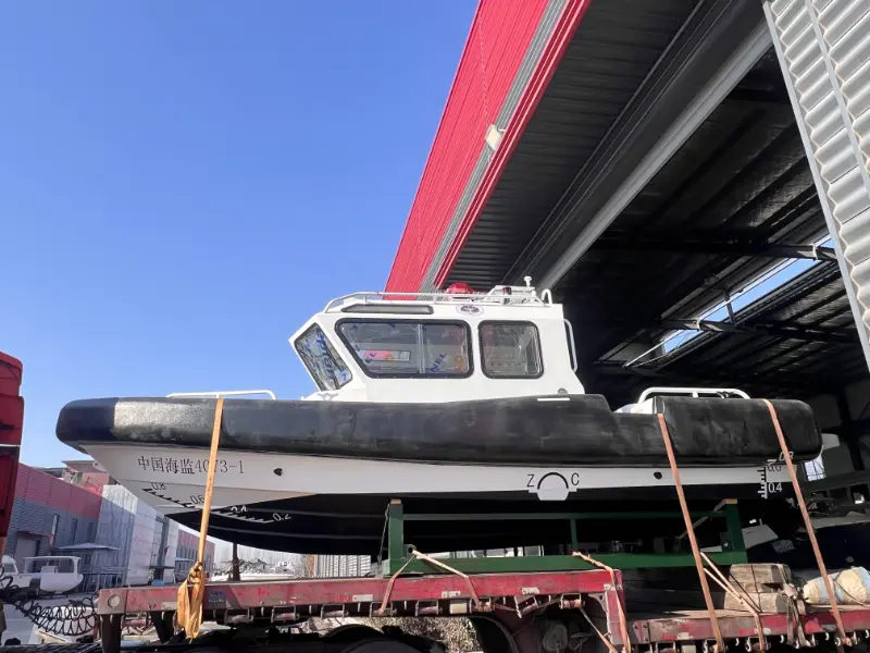 Lawada® ইয়ট সফলভাবে একটি 7.8m অ্যালুমিনিয়াম আইন প্রয়োগকারী টহল নৌকা সরবরাহ করেছে