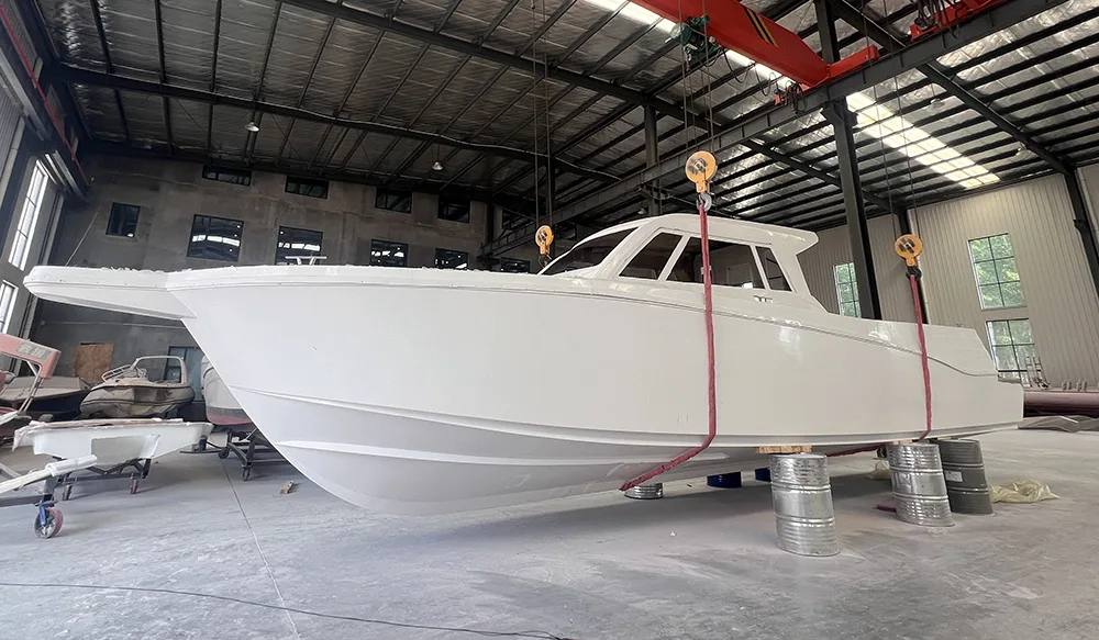 12.8m Fiberglass Sport Fishing Boat